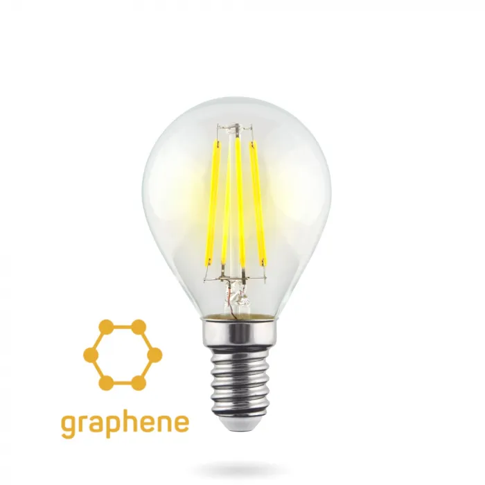 Светодиодная лампа Crystal Graphene Globe 9W 4000K E14 от ImperiumLoft