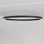 Радиусный профиль 35x35 ?800мм 1/8 круга черный Maytoni ALM-3535R-B-D-45°-0.8M