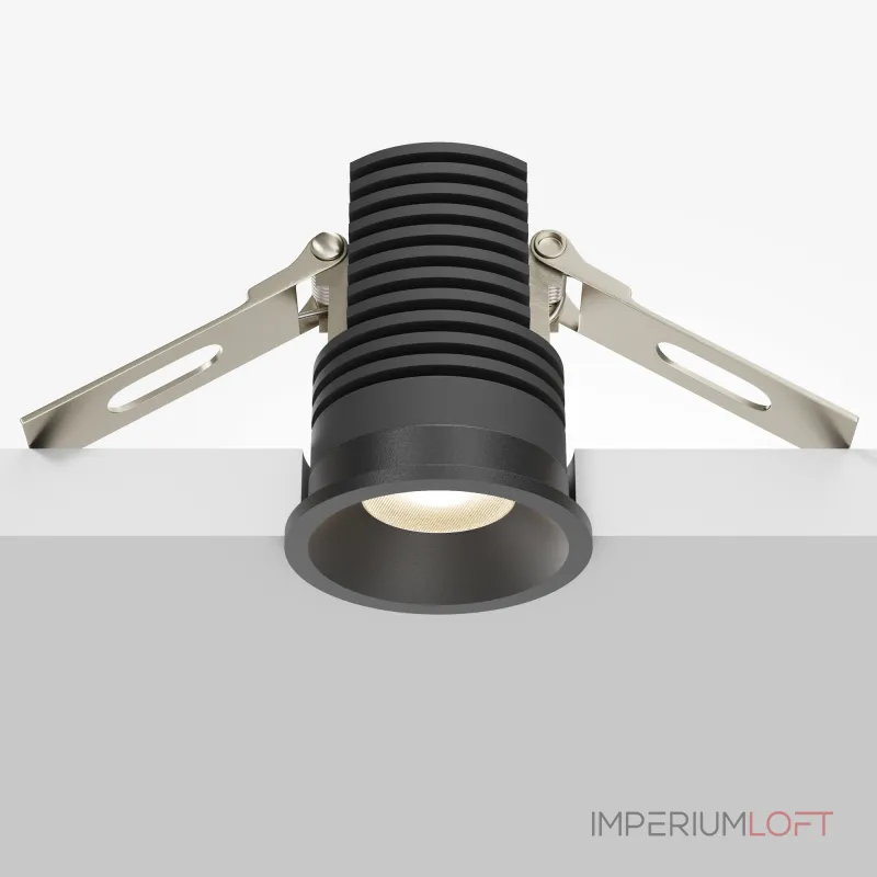 Встраиваемый светильник Maytoni Downlight DL059-7W3K-B