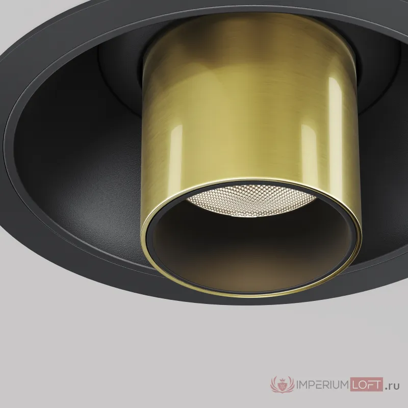 Встраиваемый светильник Maytoni Ceiling C140RS-L300-7W3K-BBS от ImperiumLoft