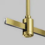 Крепление потолочное Short 78мм с вводом питания Flarity латунь Maytoni FLARITY TRA156C-B1-BS от ImperiumLoft