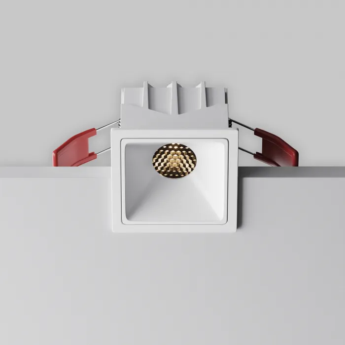 Встраиваемый светильник Maytoni Alfa LED DL043-01-10W3K-SQ-W-1 от ImperiumLoft