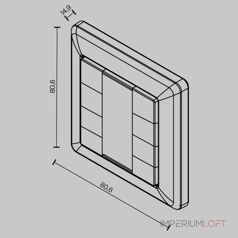 Панель управления Maytoni DALI 721051 от ImperiumLoft