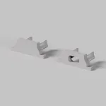 Комплект заглушек (для профиля ALM-1103-S-2M) (2шт) ALM-1103-S-EC Maytoni 642092