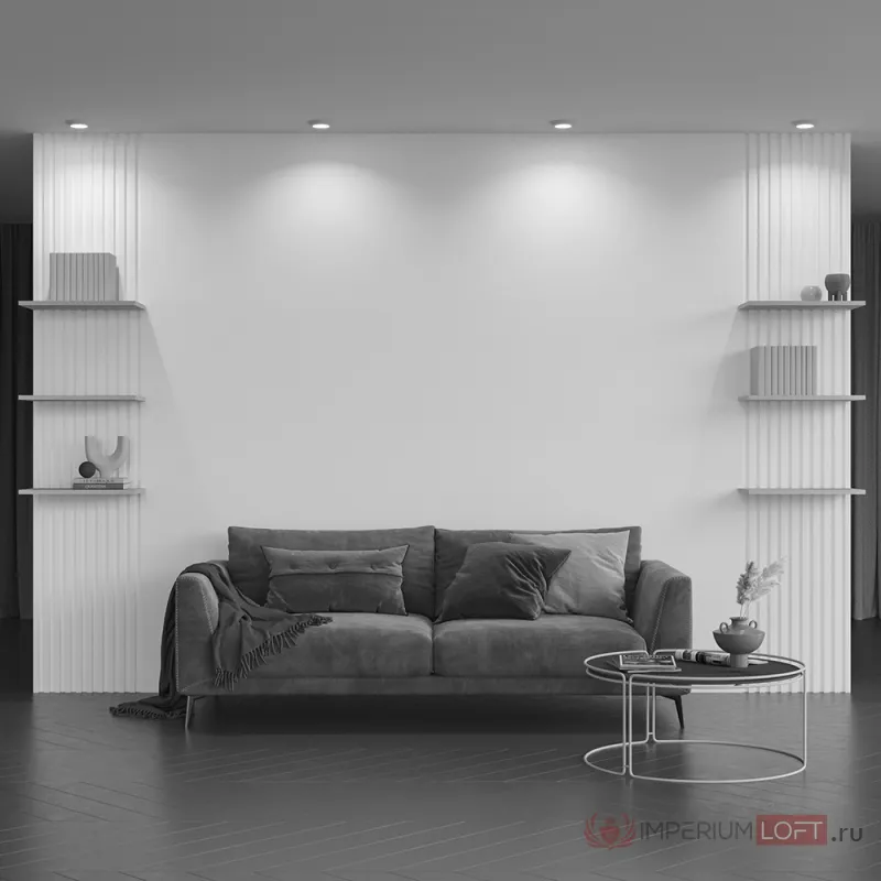 Встраиваемый светильник Maytoni Downlight DL004-1-01-W-1 от ImperiumLoft
