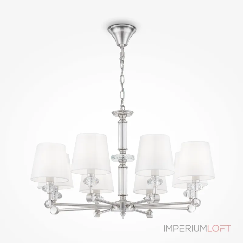 Подвесная люстра Maytoni Riverside MOD018PL-08CH Подвесная люстра Maytoni Riverside MOD018PL-08CH