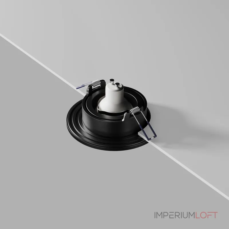 Встраиваемый светильник Maytoni Downlight DL061-GU10-B