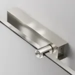 Основание настенное Wall для блока питания с вводом питания платина Maytoni Flarity TRA155CW-BB-PT