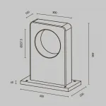 Ландшафтный светильник Maytoni Outdoor O469FL-L7CM3K от ImperiumLoft