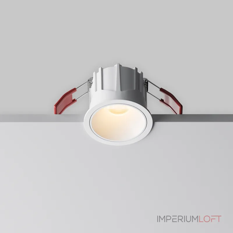 Встраиваемый светильник Maytoni Alfa LED DL043-01-10W2.7K-RD-W Встраиваемый светильник Maytoni Alfa LED DL043-01-10W2.7K-RD-W