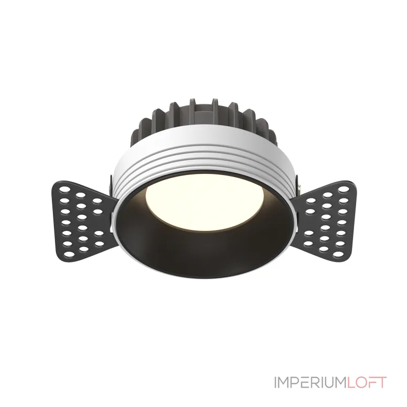 Встраиваемый светильник Maytoni Downlight Okno DL055-8W3-4-6K-TRS-B