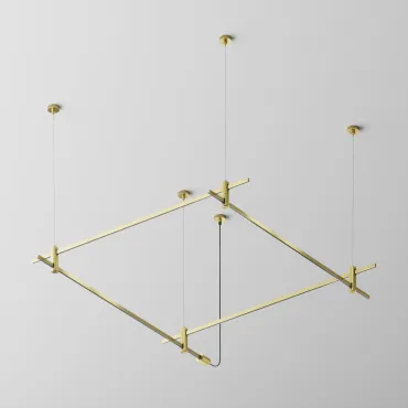 Основание на тросовых подвесах Hang для трековых светильников Flarity TFC-Flar-H08-BS, латунь Maytoni TFC-Flar-H08-BS Основание на тросовых подвесах Hang для трековых светильников Flarity TFC-Flar-H08-BS, латунь Maytoni TFC-Flar-H08-BS