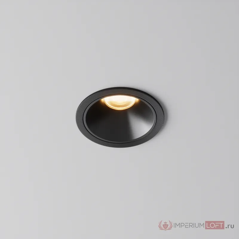 Встраиваемый светильник Maytoni Alfa LED DL043-01-10W2.7K-RD-B от ImperiumLoft