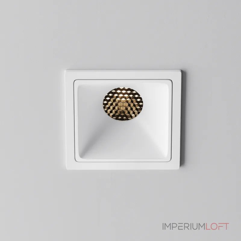 Встраиваемый светильник Maytoni Alfa LED DL043-01-10W3K-SQ-W-1 Встраиваемый светильник Maytoni Alfa LED DL043-01-10W3K-SQ-W-1