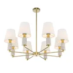 Люстра на штанге Maytoni Lira MOD483PL-08BS