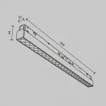 Трековый светильник Maytoni EXILITY TR031-2-24W2.7K-B от ImperiumLoft