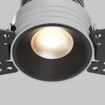Встраиваемый светильник Maytoni Mini DL059-7W3K-TRS-B