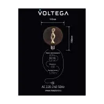 Лампа светодиодная филаментная Voltega 271 8596