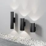 Уличный настенный светильник Maytoni Shim O514WL-L30B3K
