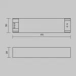 Блок питания Maytoni PSL005-100W-48V-IP20