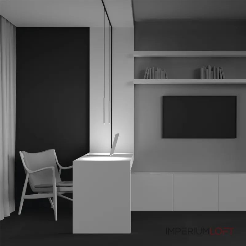 Трековый подвесной светильник Maytoni LEVITY TR191-1-3W4K-M-BW