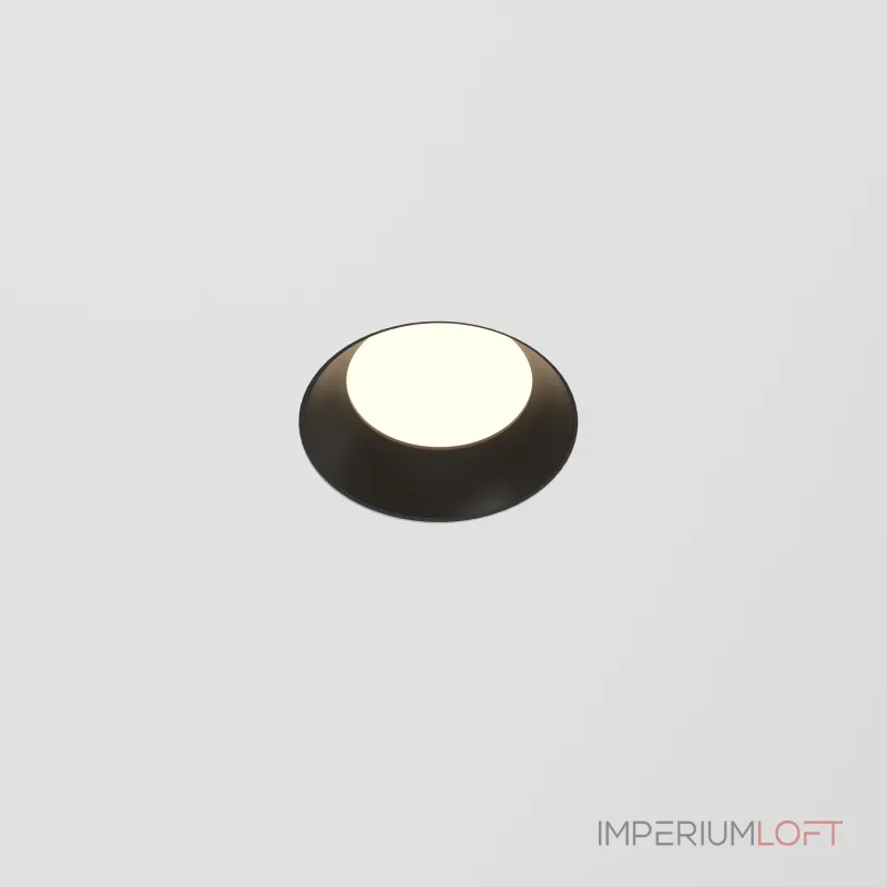 Встраиваемый светильник Maytoni Downlight Okno DL055-8W3-4-6K-TRS-B