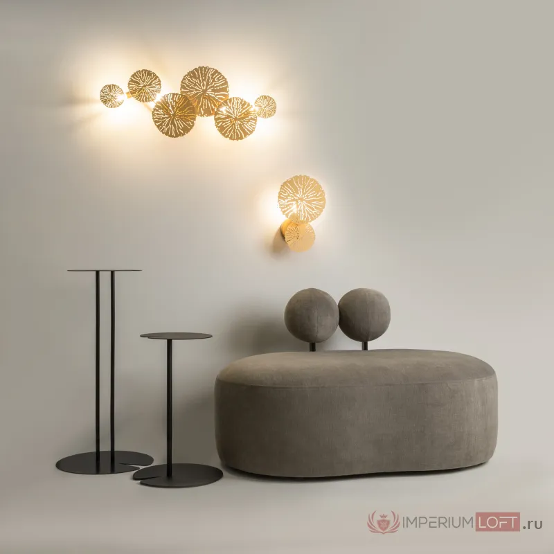 Настенный светильник (бра) Lovetann MOD082WL-04G от ImperiumLoft
