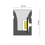 Гибкий неон 17x12 24В 178Вт/м RGB SPI IP67 5м Maytoni 432052