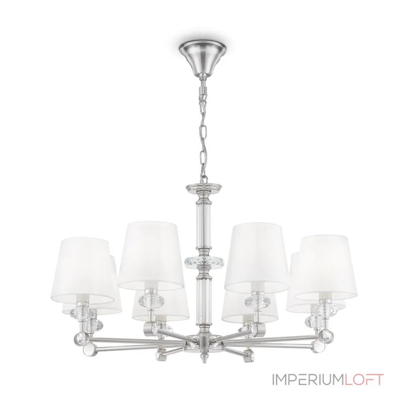 Подвесная люстра Maytoni Riverside MOD018PL-08CH Подвесная люстра Maytoni Riverside MOD018PL-08CH