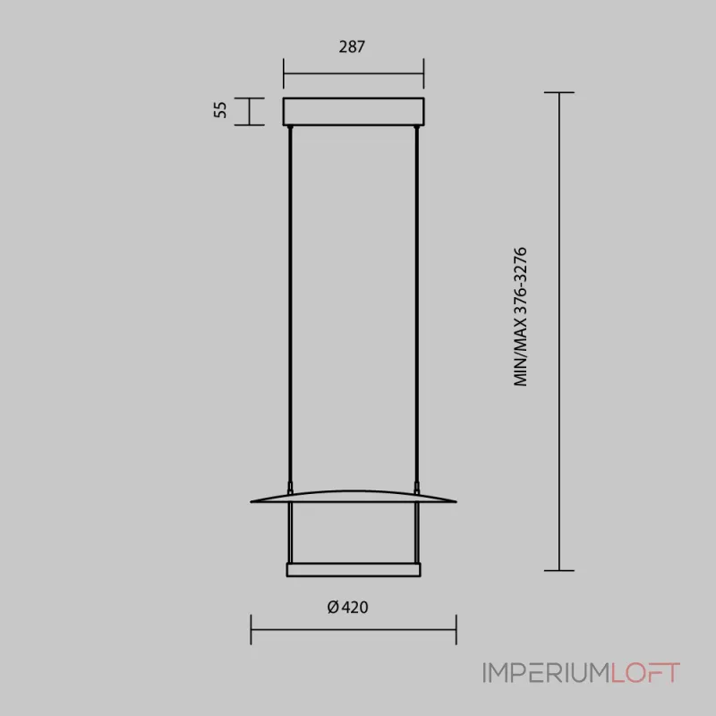 Подвесной светильник Maytoni Ambience MOD280PL-L23B3K1 Подвесной светильник Maytoni Ambience MOD280PL-L23B3K1