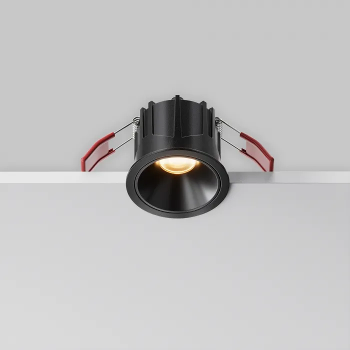 Встраиваемый светильник Maytoni Alfa LED DL043-01-10W2.7K-RD-B от ImperiumLoft