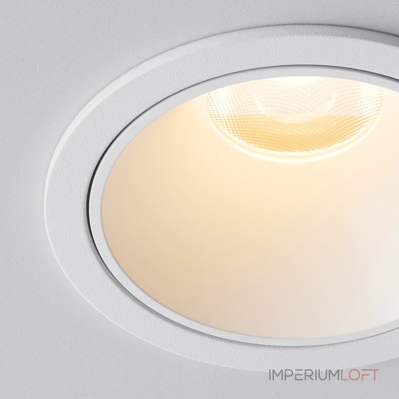Встраиваемый светильник Maytoni Alfa LED DL043-01-10W2.7K-RD-W Встраиваемый светильник Maytoni Alfa LED DL043-01-10W2.7K-RD-W