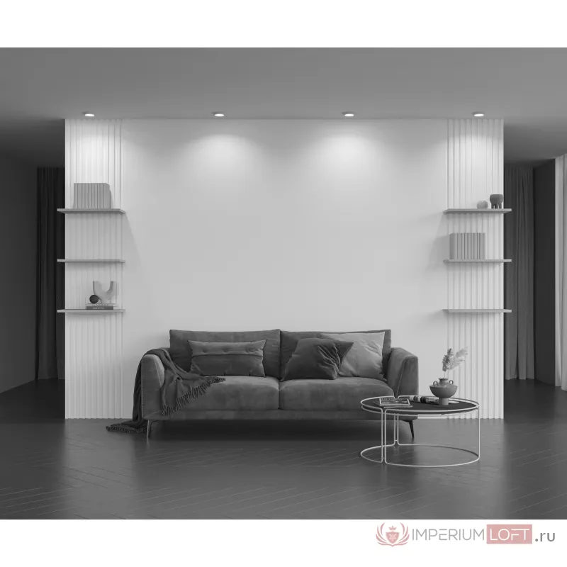 Встраиваемый светильник Maytoni Downlight DL004-1-01-W-1 от ImperiumLoft