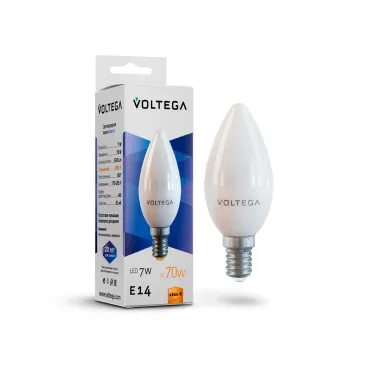Светодиодная лампа Simple Candle 7W 2800K E14