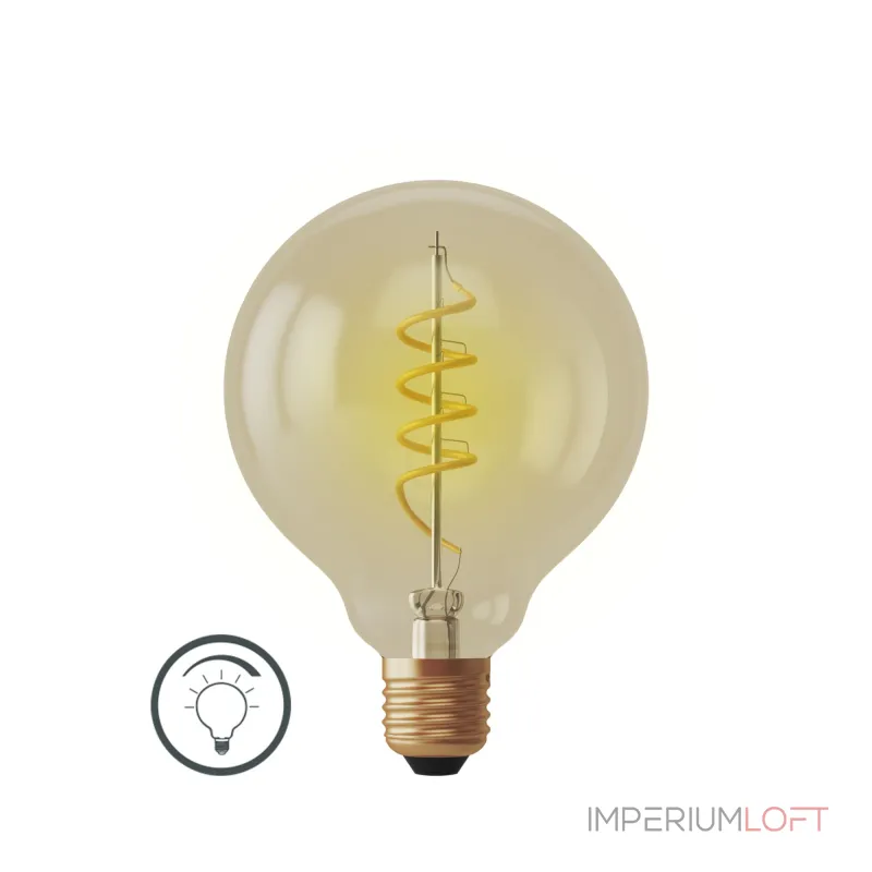 Светодиодная лампа Loft Led G95 4W 2800K E27 DIM