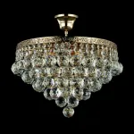 Потолочная люстра Maytoni Royal Classic DIA783-CL38-6-G с хрустальными подвесами