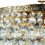 Потолочная люстра Maytoni Royal Classic DIA783-CL38-6-G с хрустальными подвесами