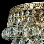 Потолочная люстра Maytoni Royal Classic DIA783-CL38-6-G с хрустальными подвесами