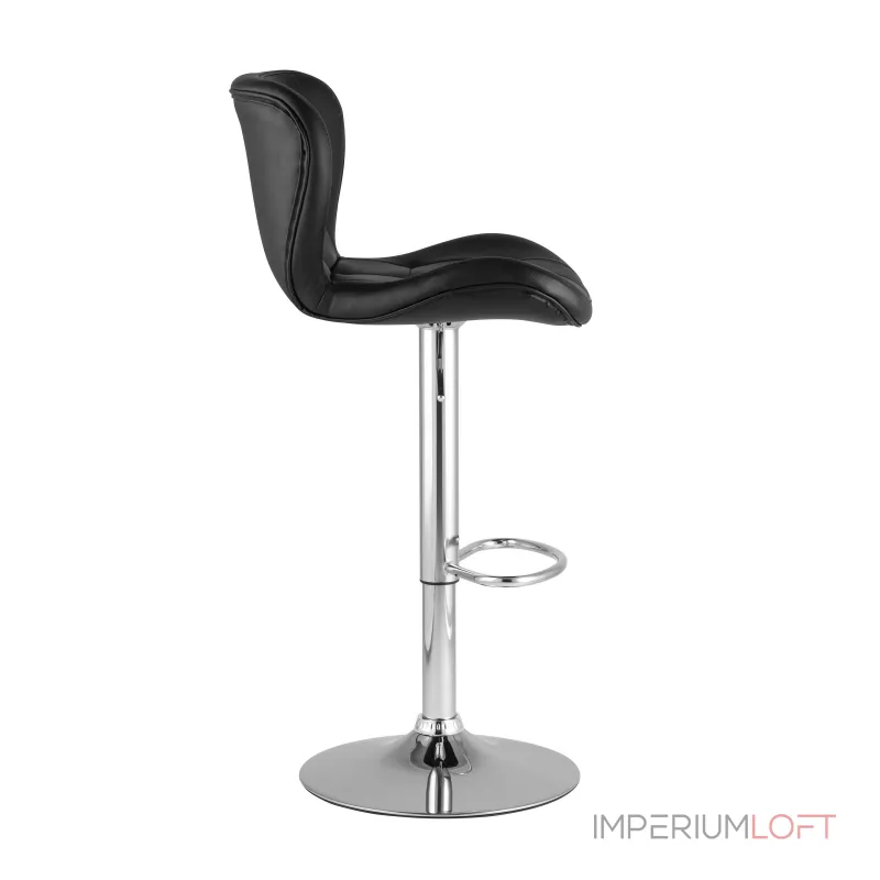 PORSCHE черный экокожа, прострочка, газлифт, хром от ImperiumLoft PORSCHE черный экокожа, прострочка, газлифт, хром от ImperiumLoft