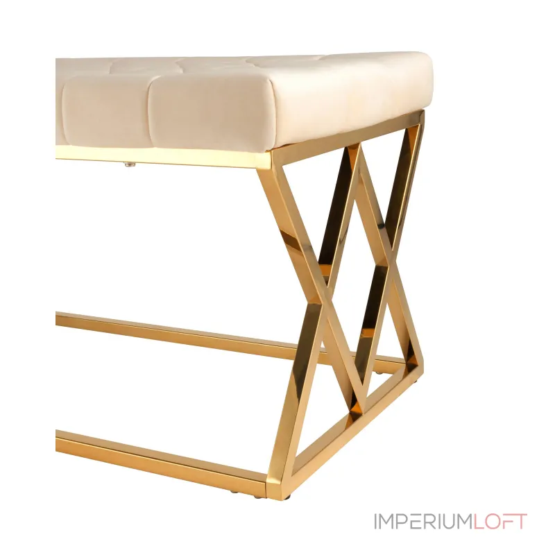 ИНСИГНИЯ бежевая велюр нержавеющая сталь