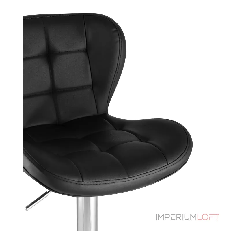 PORSCHE черный экокожа, прострочка, газлифт, хром от ImperiumLoft PORSCHE черный экокожа, прострочка, газлифт, хром от ImperiumLoft