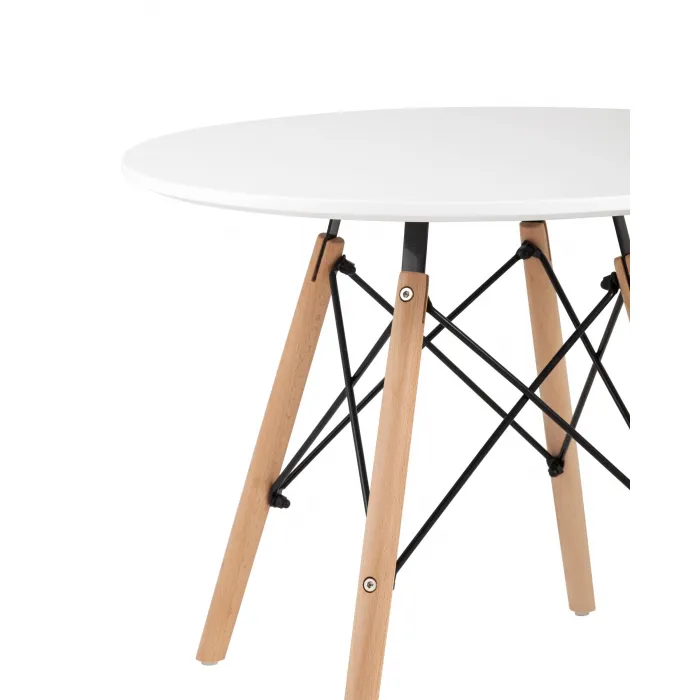 Eames DSW детский белый, ножки массив бука от ImperiumLoft