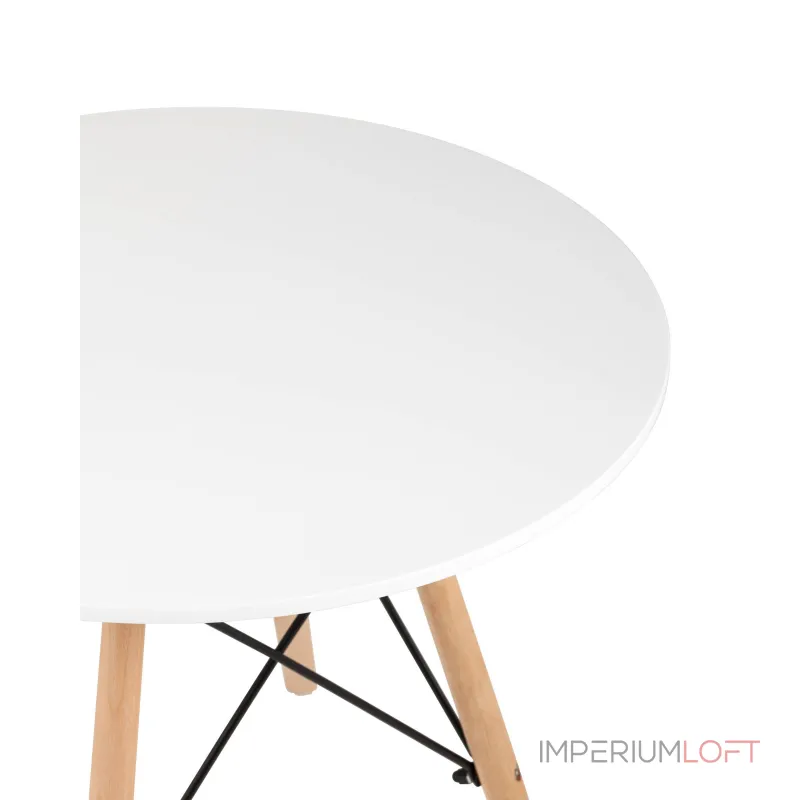 Eames DSW детский белый, ножки массив бука