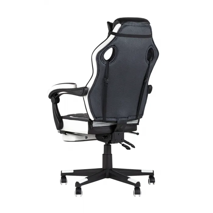 TopChairs Virage черно-белое геймерское от ImperiumLoft