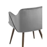 Монарх серый обивка плотная ткань, металлические ножки от ImperiumLoft Монарх серый обивка плотная ткань, металлические ножки от ImperiumLoft