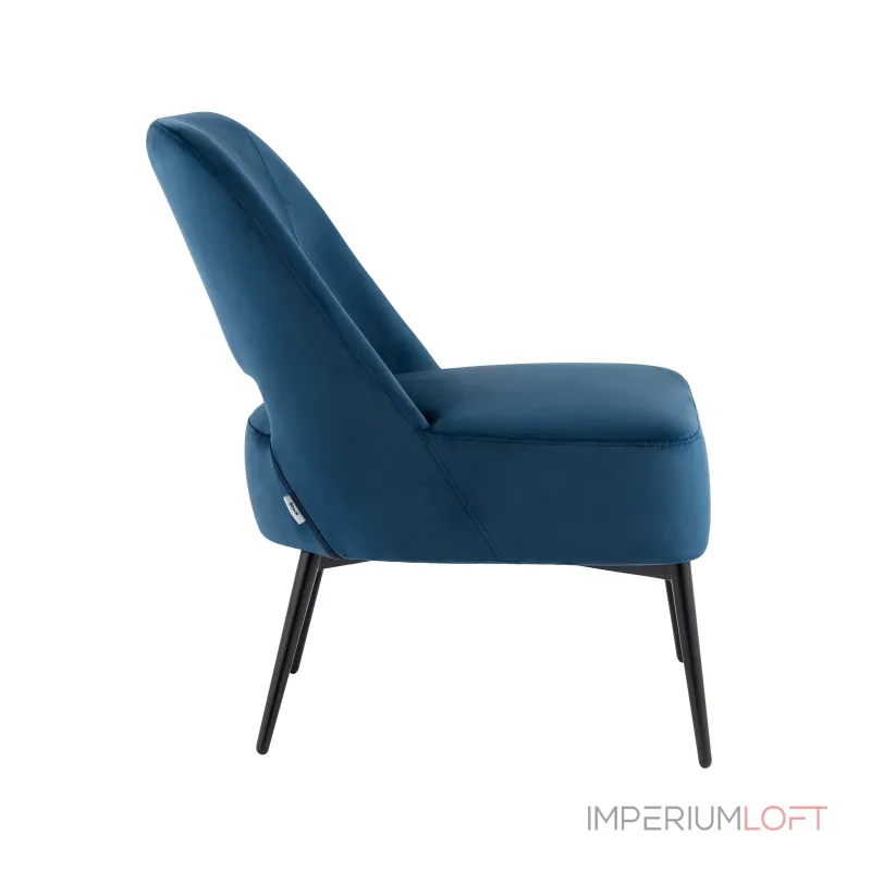 Бостон велюр синий от ImperiumLoft Бостон велюр синий от ImperiumLoft