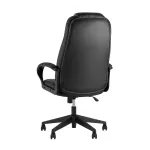 TopChairs ST-CYBER 8 черный/салатовый эко.кожа крестовина пластик