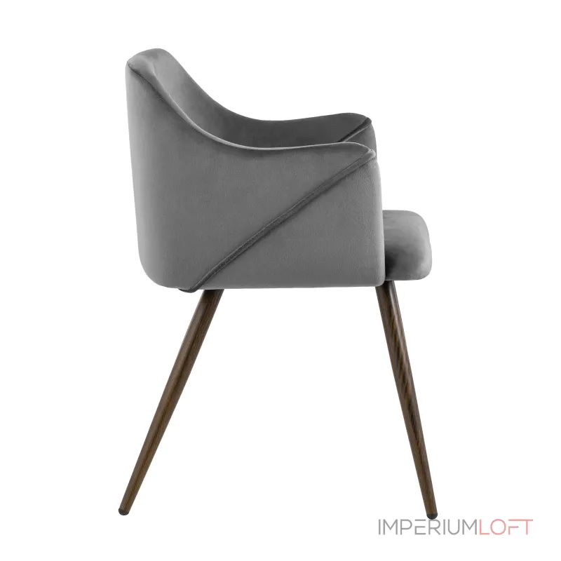 Монарх серый обивка плотная ткань, металлические ножки от ImperiumLoft Монарх серый обивка плотная ткань, металлические ножки от ImperiumLoft