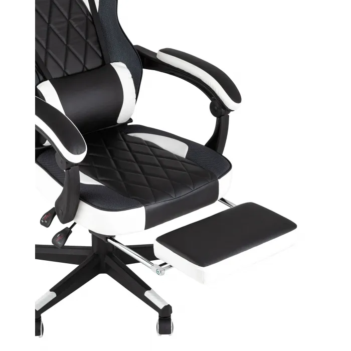 TopChairs Virage черно-белое геймерское от ImperiumLoft