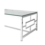 120*60 БРУКЛИН серебро, каркас нержавеющая сталь